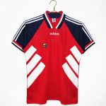 Norway 1994-95 Home Retro Jersey – Red/Navy