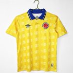 Colombia 1994 Home Retro Jersey – Yellow