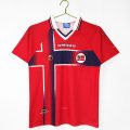 Norway 1997-98 Home Retro Jersey – Red/Navy - Image 5