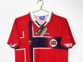 Norway 1997-98 Home Retro Jersey – Red/Navy