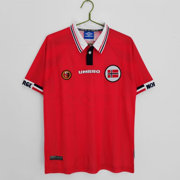 Norway 1998-99 Home Retro Jersey – Red