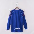 Japan 1998 Home Long Sleeve Retro Jersey – Blue - Image 7