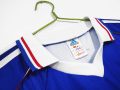 France 1998 World Champions Home Retro Jersey – Blue - Image 4