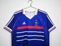 France 1998 World Champions Home Retro Jersey – Blue - Image 3