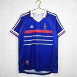 France 1998 World Champions Home Retro Jersey – Blue