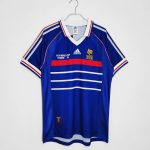 France 1998 World Cup Final Home Retro Jersey – Blue