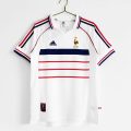 France 1998 World Champions Away Retro Jersey – White
