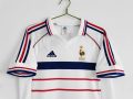 France 1998 World Champions Away Retro Jersey – White - Image 6