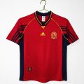 Spain 1998 World Cup Home Retro Jersey – Red