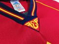 Spain 1998 World Cup Home Retro Jersey – Red - Image 3