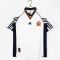 Spain 1998 World Cup Away Retro Jersey – White