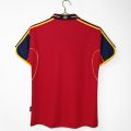Spain 2000 Home Retro Jersey – Red/Navy - Image 5