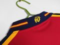 Spain 2000 Home Retro Jersey – Red/Navy - Image 3