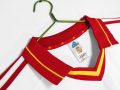 Spain 2000 Away Retro Jersey – White/Red - Image 5