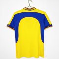 Colombia 2001 Home Retro Jersey – Yellow/Blue - Image 6