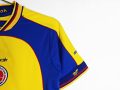Colombia 2001 Home Retro Jersey – Yellow/Blue - Image 4