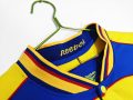 Colombia 2001 Home Retro Jersey – Yellow/Blue - Image 2