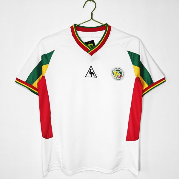 Senegal 2002 World Cup Home Retro Jersey – White