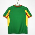 Senegal 2002 World Cup Away Retro Jersey – Green - Image 5