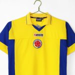 Colombia 2003-05 Home Retro Jersey – Yellow/Blue