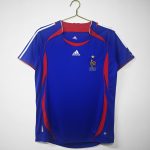 France 2006 Home Retro Jersey – Blue