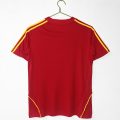 2008 Spain Home Red Retro Soccer Jersey - Image 5