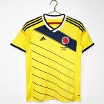 Colombia 2014 Home Retro Jersey – Yellow