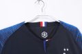 France 2018 World Champions Home Retro Jersey – Navy Blue - Image 2