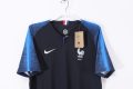 France 2018 World Champions Home Retro Jersey – Navy Blue - Image 4