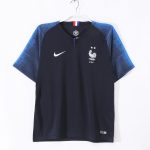 France 2018 World Champions Home Retro Jersey – Navy Blue