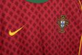 Portugal 2004 Home Retro Jersey – Red/Green - Image 4