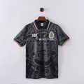 Mexico 1998 Third Retro Jersey – Black/Gray