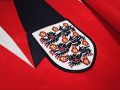 1992 England Away Red Retro Soccer Jersey - Image 4