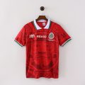 Mexico 1998 Third Retro Jersey – Red/Black