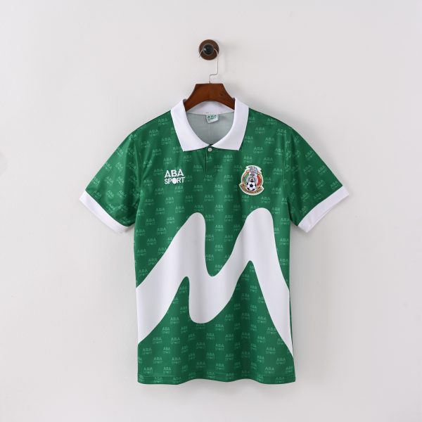 Mexico 1995 Home Retro Jersey – Green/White