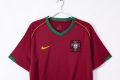 Portugal 2006 Home Retro Jersey – Red/Green - Image 2