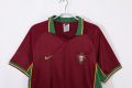 Portugal 1992-94 Home Retro Jersey – Red/Green