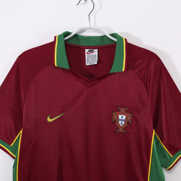 Portugal 1992-94 Home Retro Jersey – Red/Green