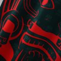 Mexico 1997 Away Retro Jersey – Red/Black - Image 2