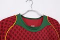 Portugal 2004 Home Retro Jersey – Red/Green - Image 3