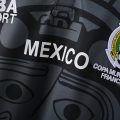 Mexico 1998 Third Retro Jersey – Black/Gray - Image 2