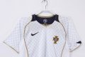 Portugal 2004 Away Retro Jersey – White/Gold - Image 3
