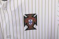 Portugal 2025 Special Edition Baseball Jersey – White Pinstripe Ronaldo 7 - Image 3
