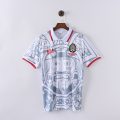 Mexico 1998 Away Retro Jersey – White/Gray