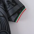 Mexico 1998 Third Retro Jersey – Black/Gray - Image 3