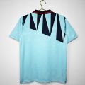 1992 England Third Away Light Blue Retro Soccer Jersey - Image 7