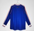 France 1998 World Cup Final Home Long Sleeve Retro Jersey – Blue - Image 2