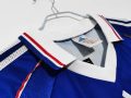 France 1998 World Cup Final Home Long Sleeve Retro Jersey – Blue - Image 3