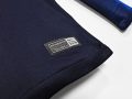 France 2018 World Champions Home Long Sleeve Retro Jersey – Navy Blue - Image 3