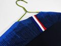 France 2018 World Champions Home Long Sleeve Retro Jersey – Navy Blue - Image 5
